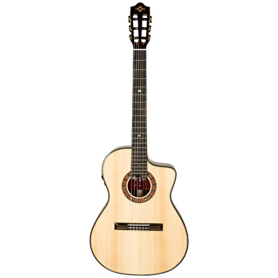 Martinez MP-14 Ziricote Crossover Serisi Elektro Klasik Gitar